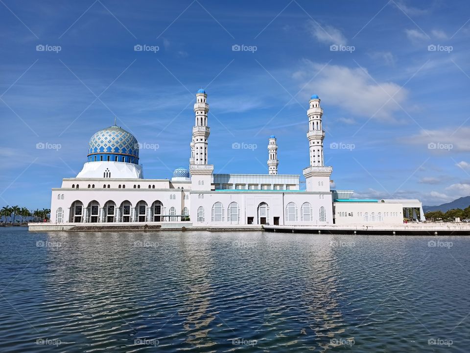 Kota Kinabalu City Mosque, Sabah Borneo, Malaysia