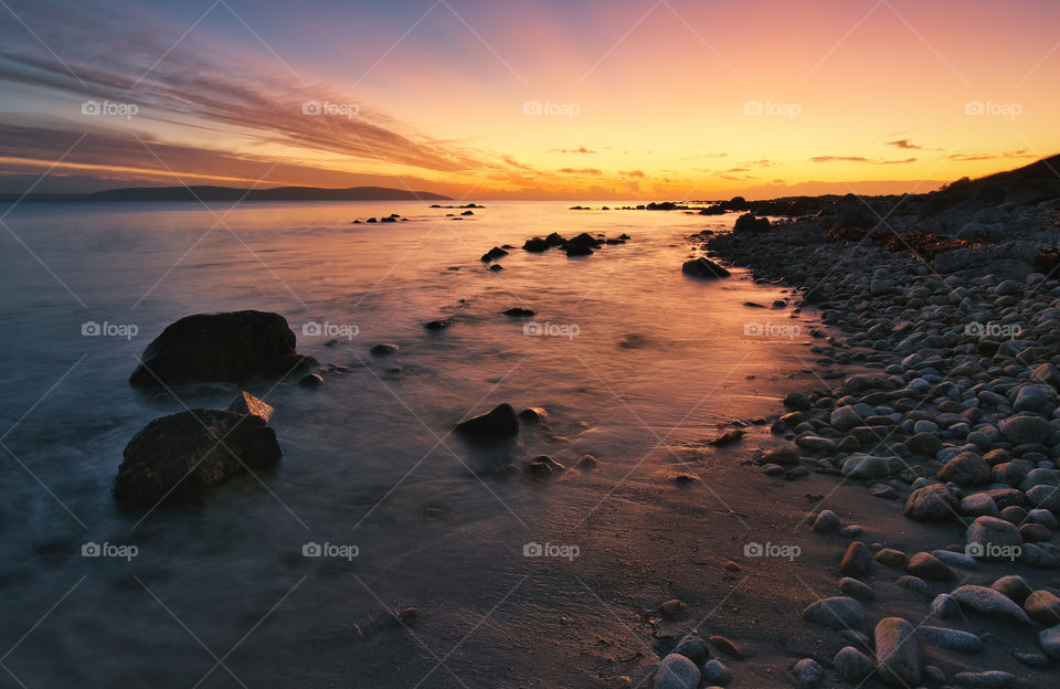 Wild atlantic way sunset