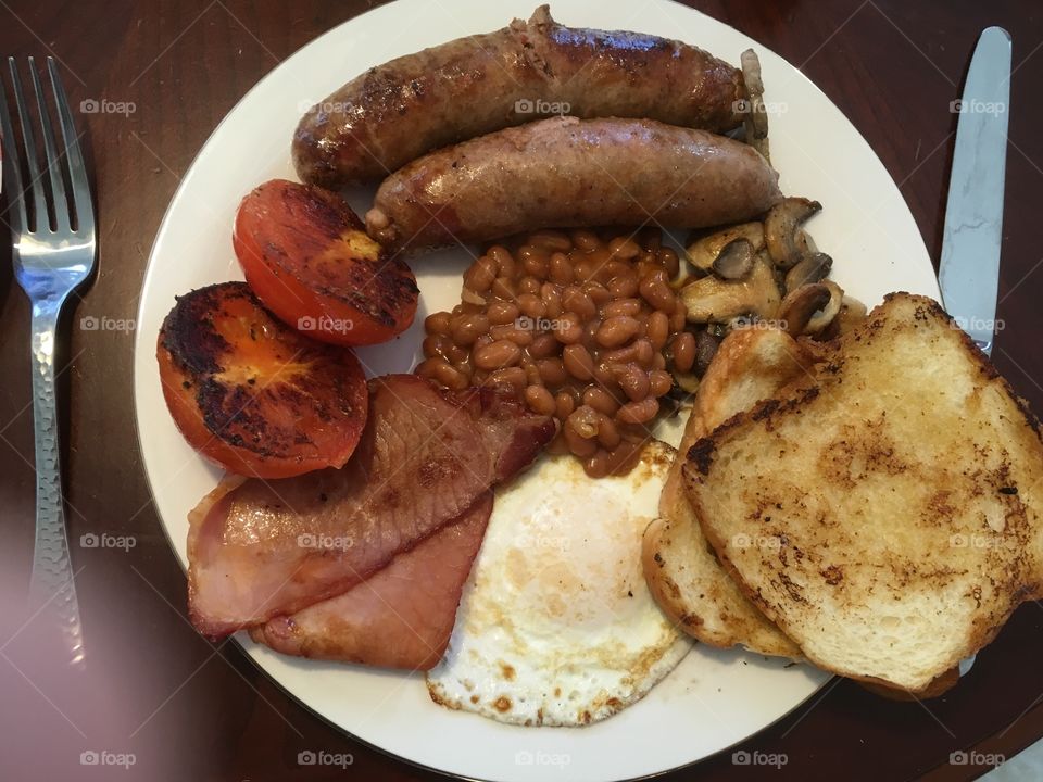Full English breakfast 