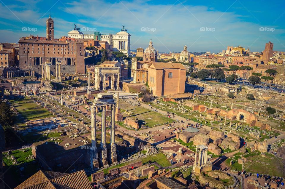 The Romano forum, Roma, Italy