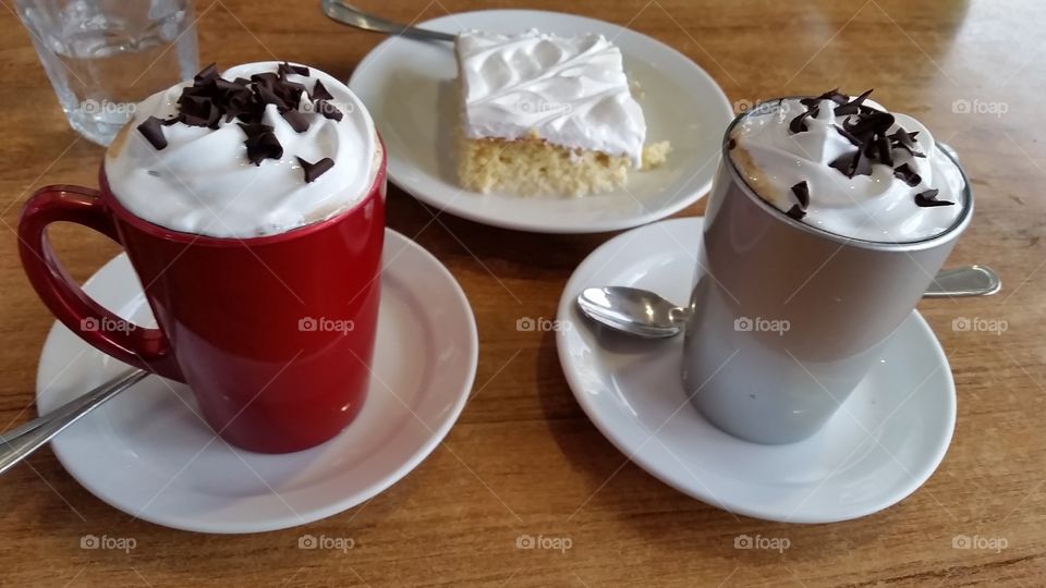 Coffee, Cream, Chocolate, Cup, Milk