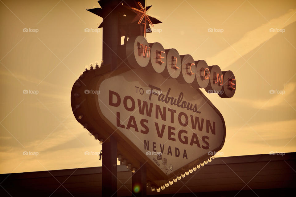 sign neon nevada las vegas by kingrum