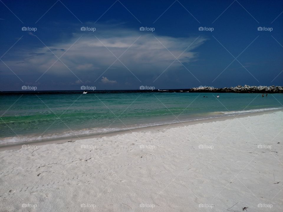 Sebastian Inlet FL. Powdery Beach Sand
