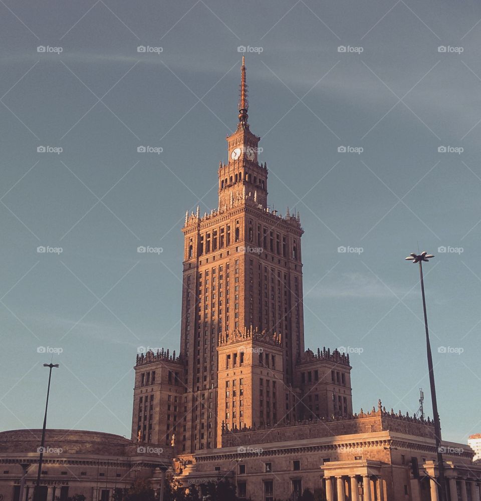 Warsaw's cool building