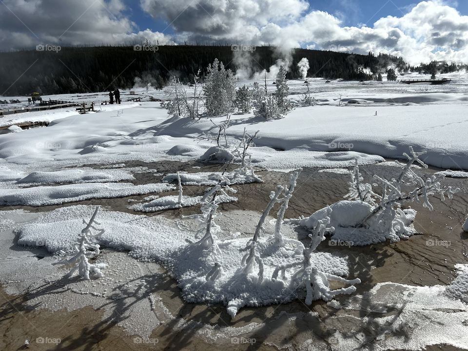 Yellowstone Hot Springs 