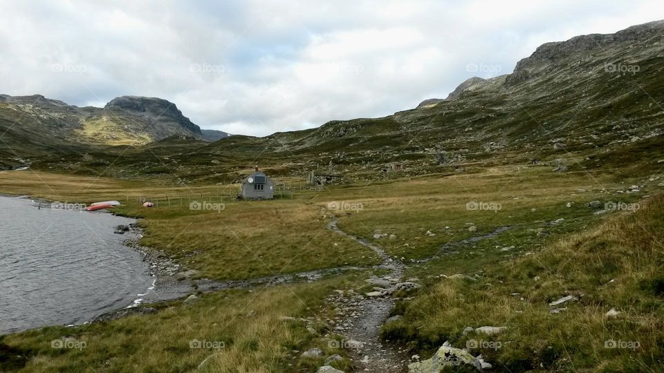 The rough nature in Norway