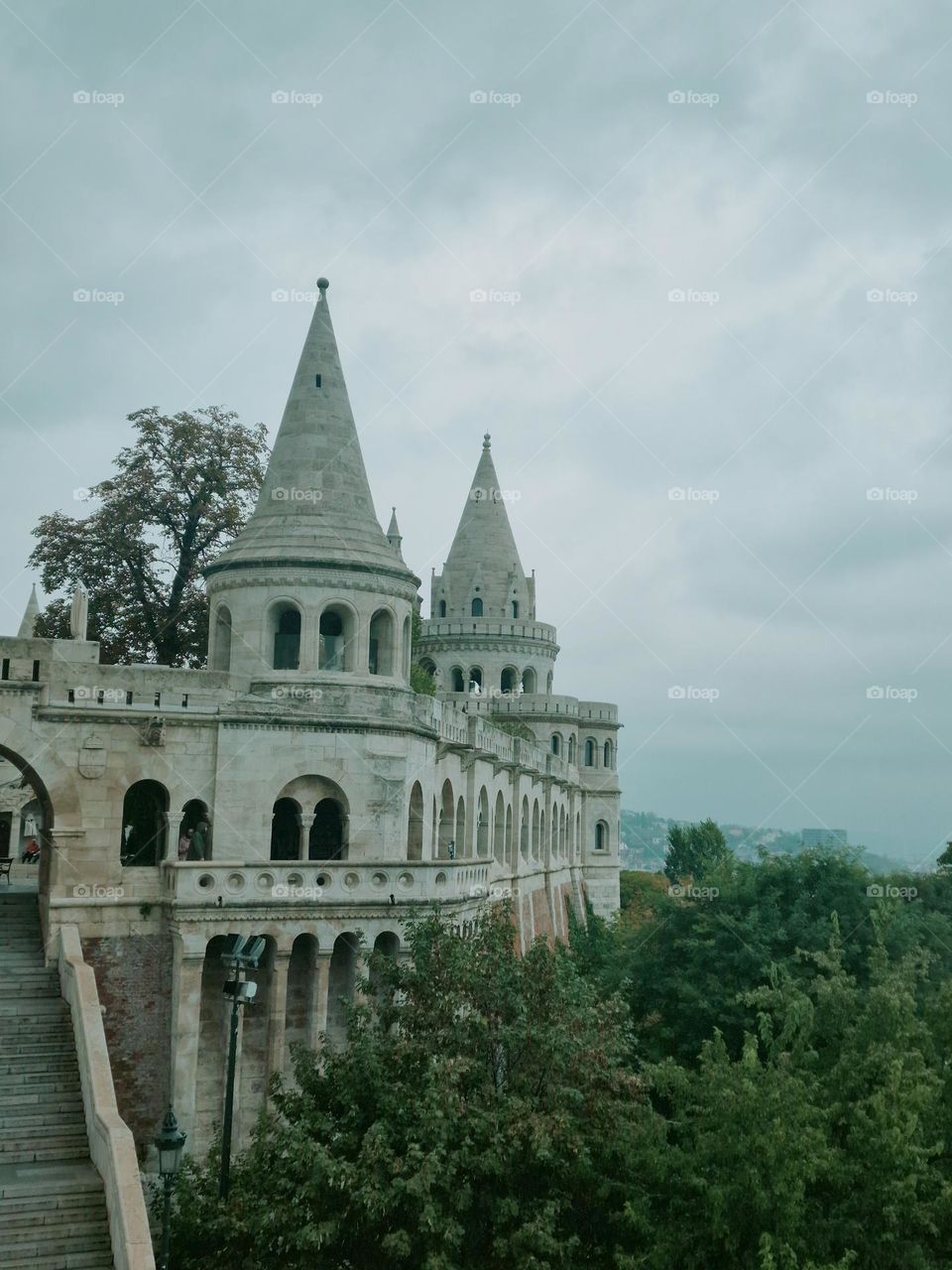 the bastion of fishermen in Budapest