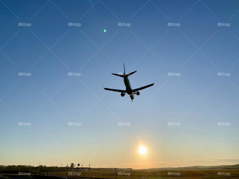 Plane in the sky no. 2