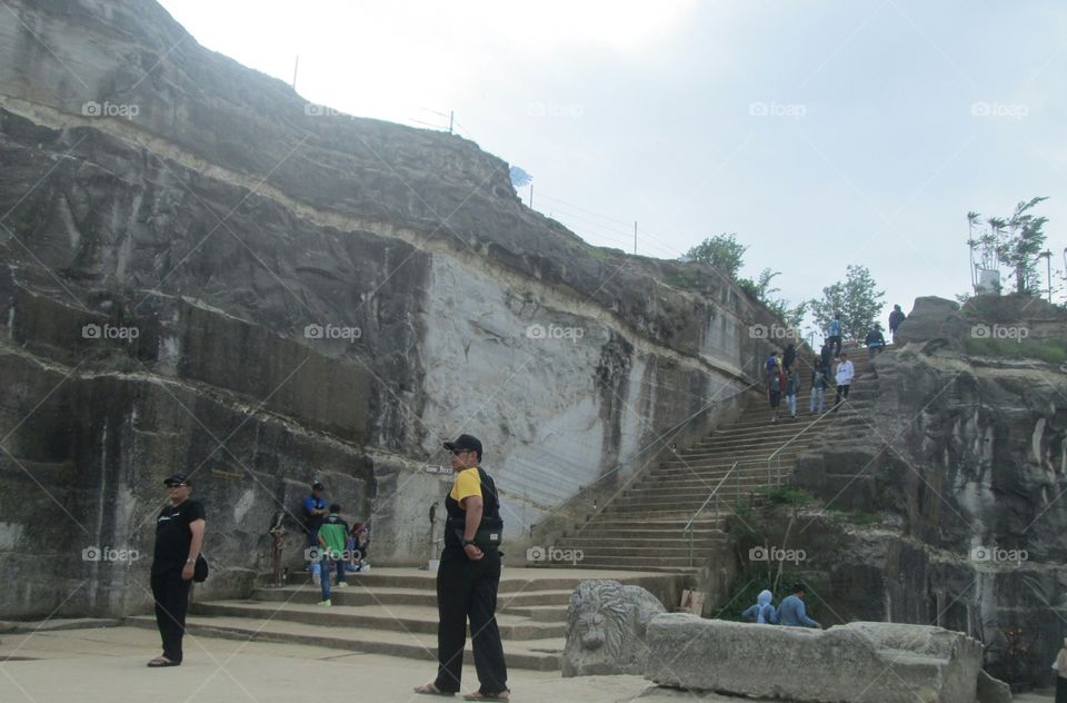 its called step stone at middle java for tourisme
