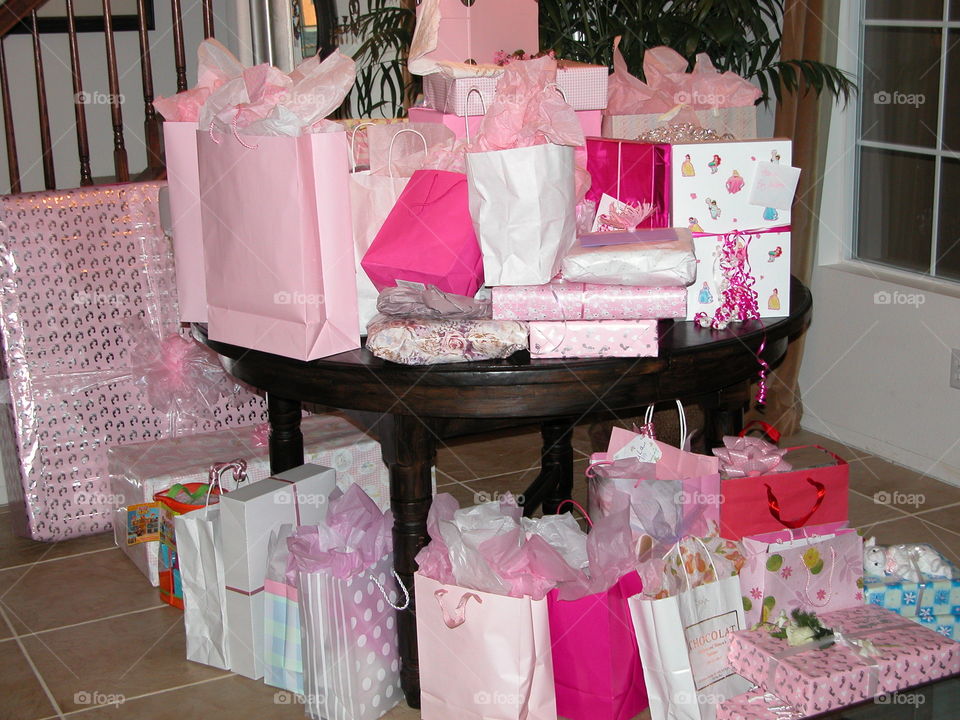 Girl baby shower gifts