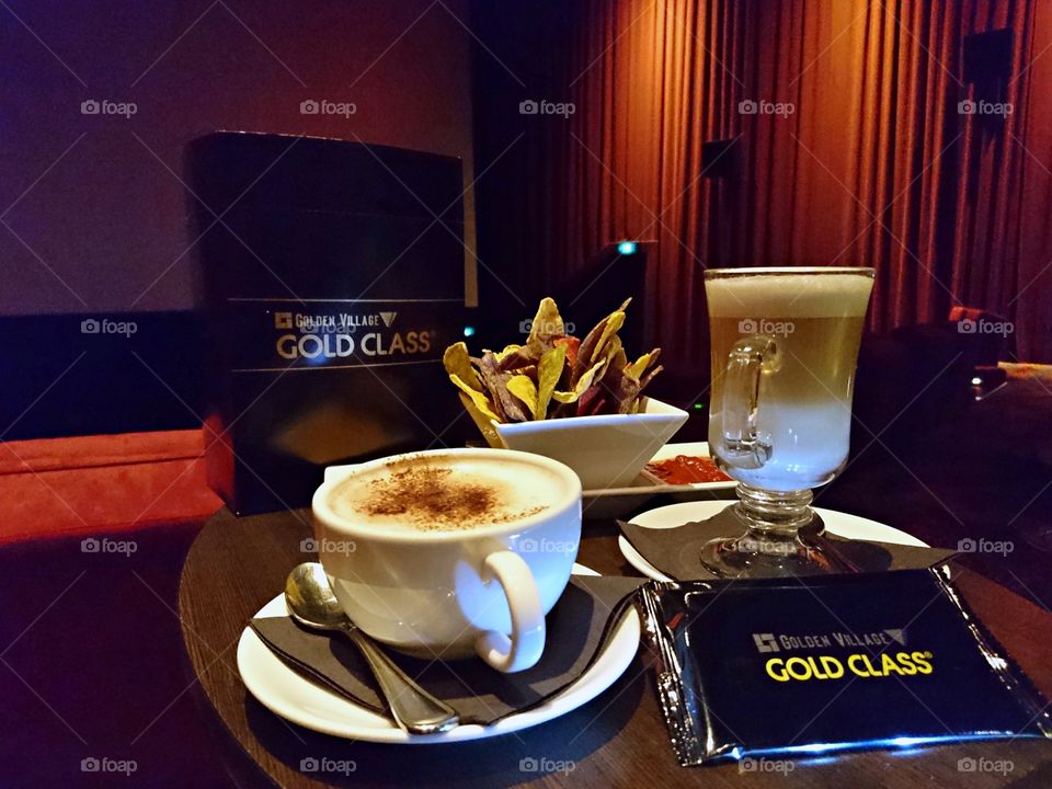 Watching movie in style