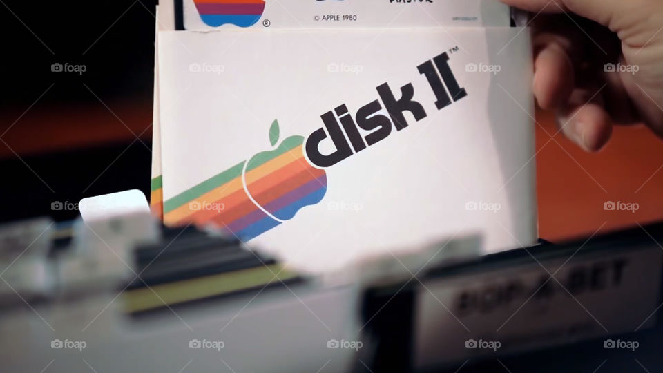 Vecchi floppy Apple