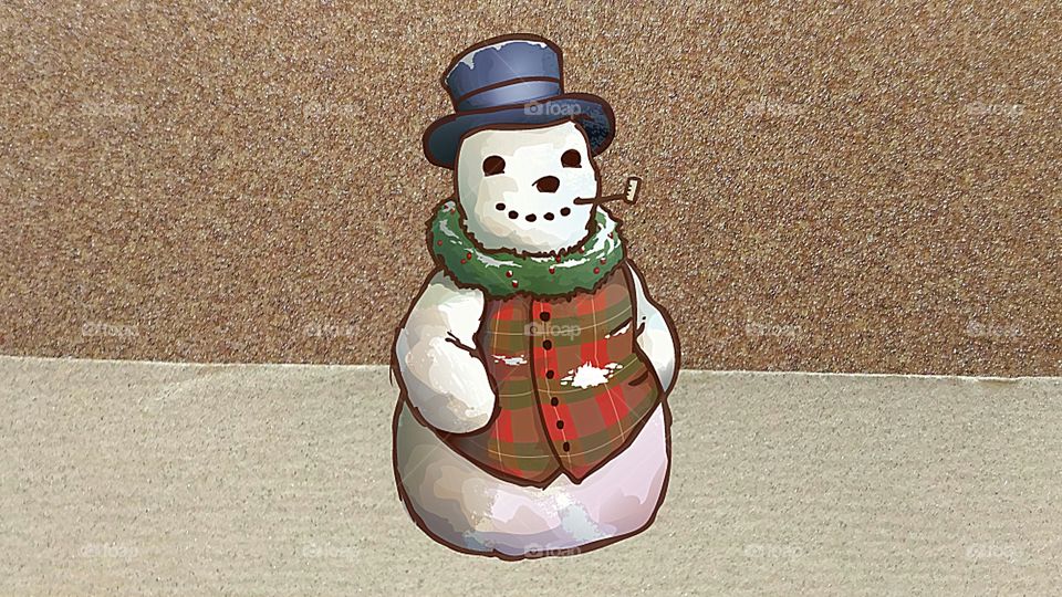 warm snowman