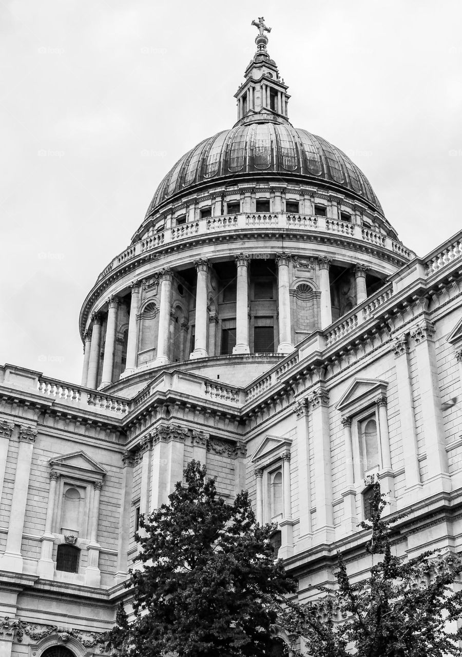 St Paul’s cathedral in London, UK 