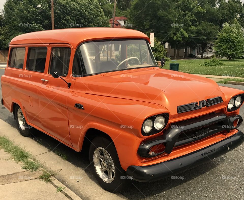 Orange Truck