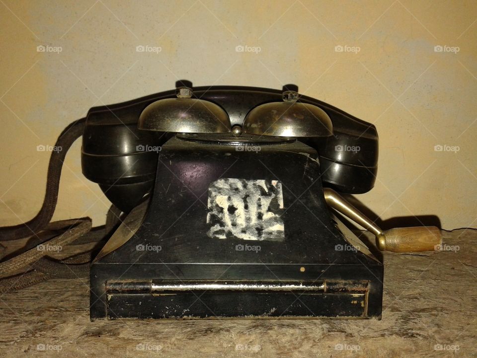 Old phone - back to the past.