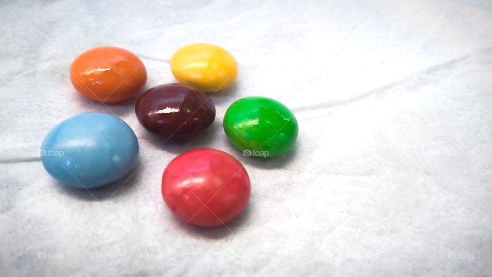 chocolatte candy Colourful