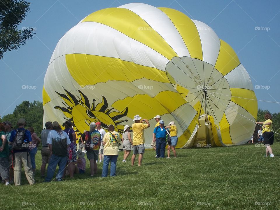 hot air balloon