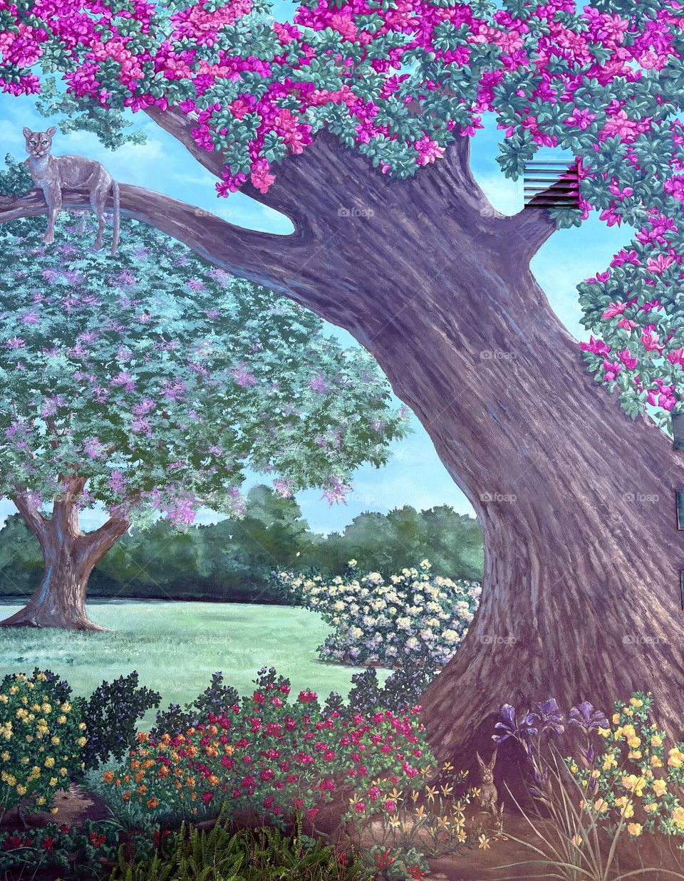 Mural: A Building in Bloom