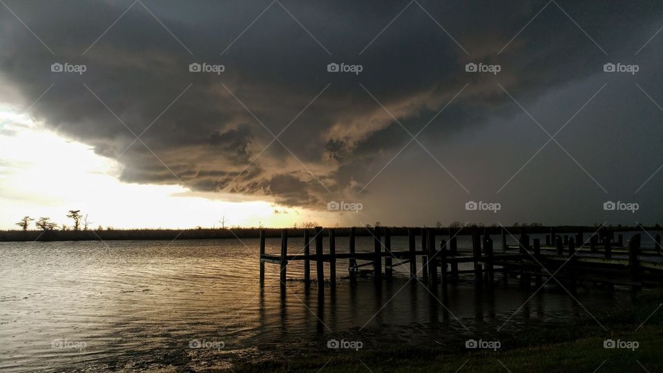 storm clouds