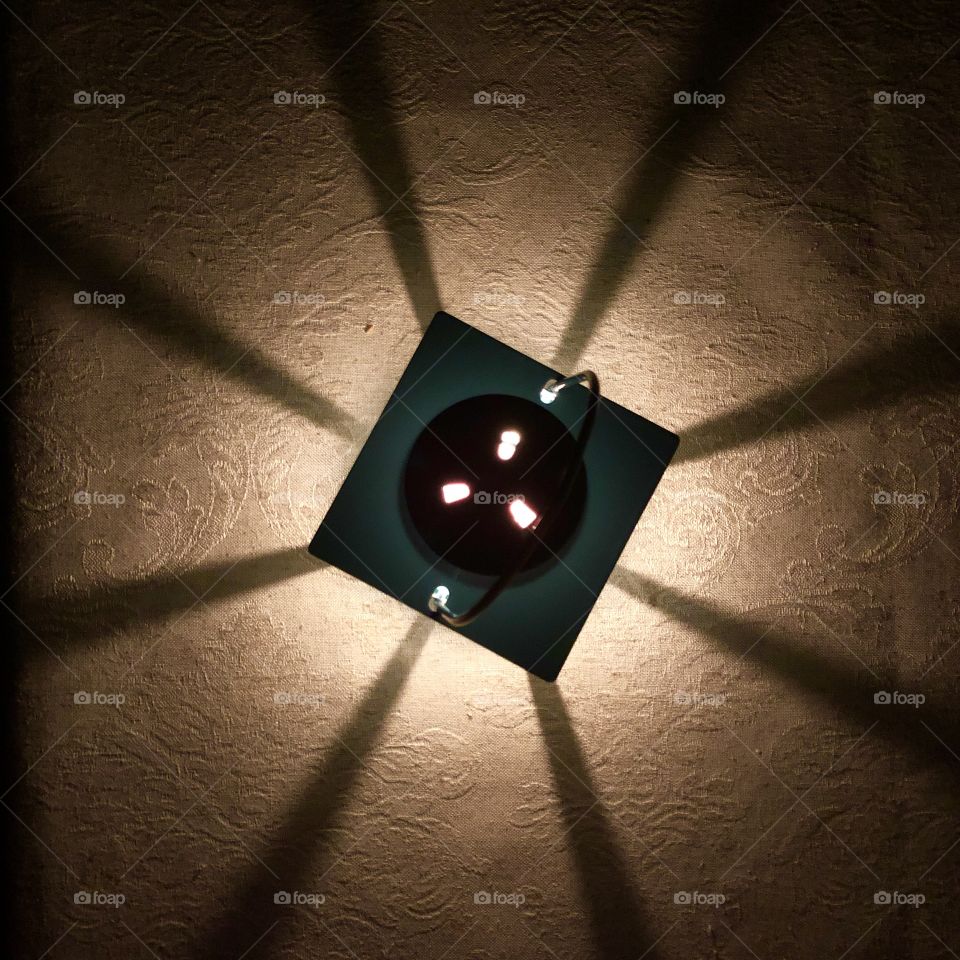 Candle light and shadow 