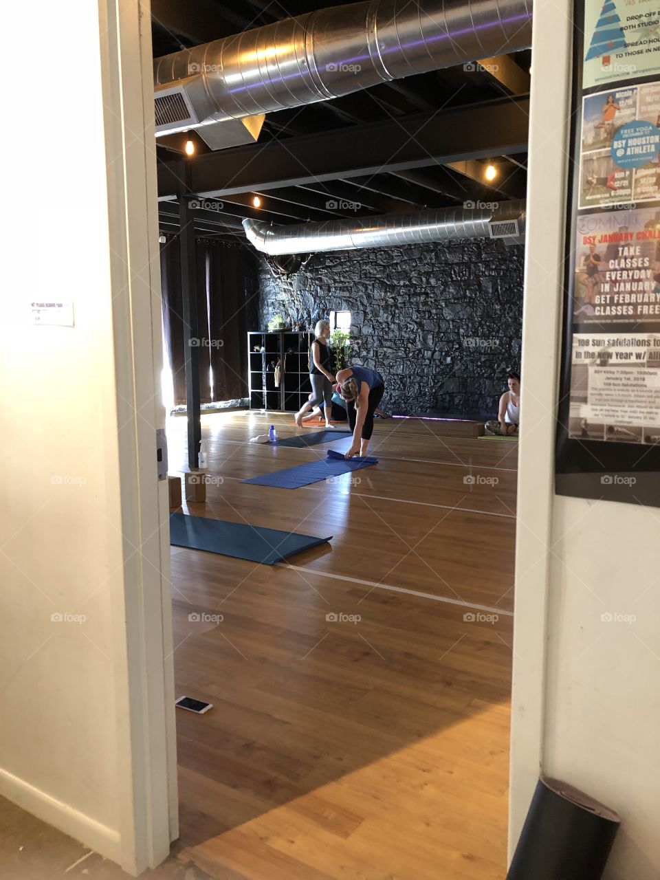 Yoga studio