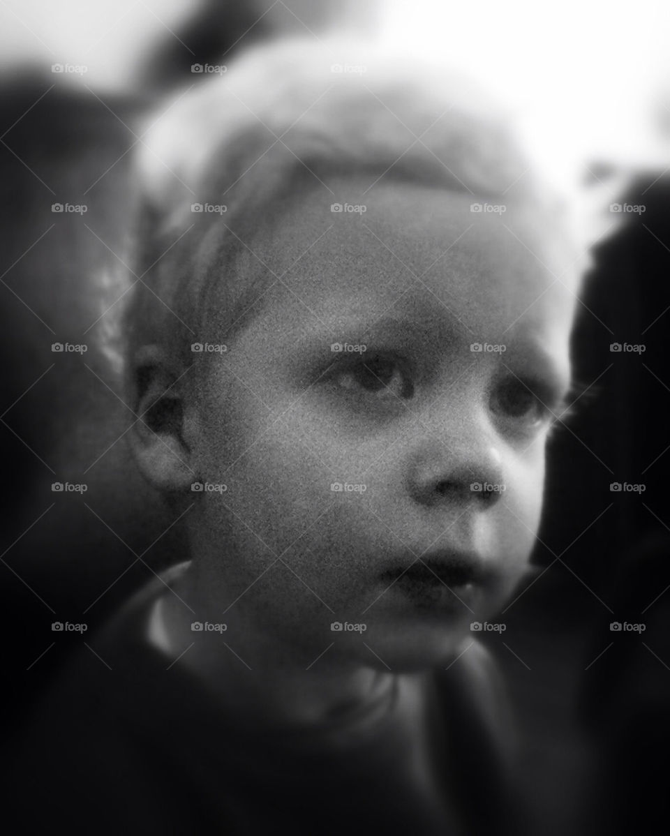 PENSIVE YOUNG BOY