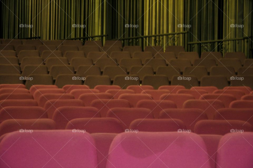 Rectangles are all around us, as seen in this picture of the seats in our local theatre