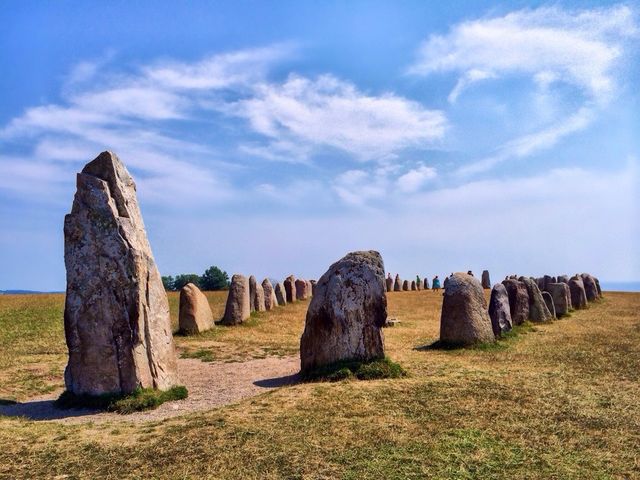 Ales Stenar in Scania, South sweden