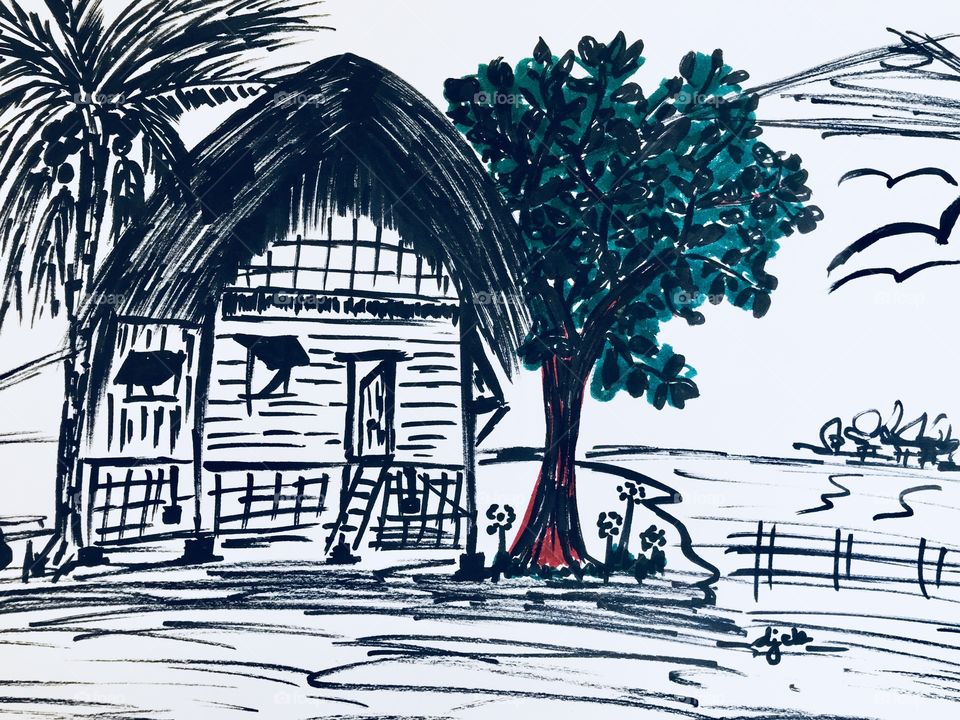 My life in the farm when I was growing up. 