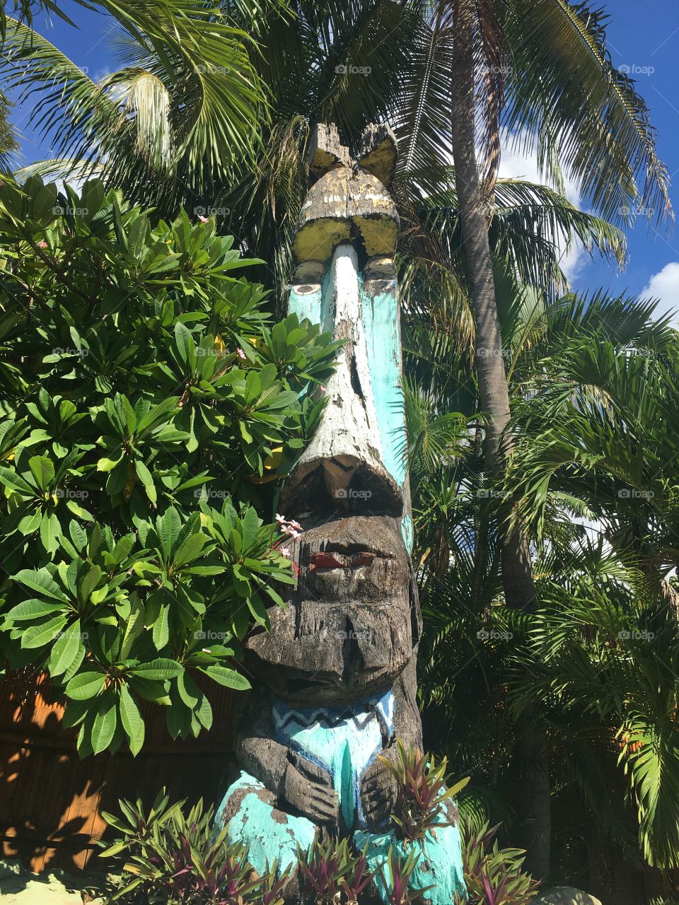 Barney Wedt Tiki at the Mai-Kai in Ft Lauderdale, FL