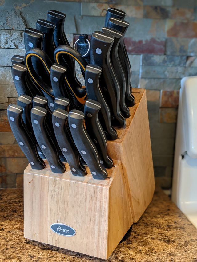 Oster knife block