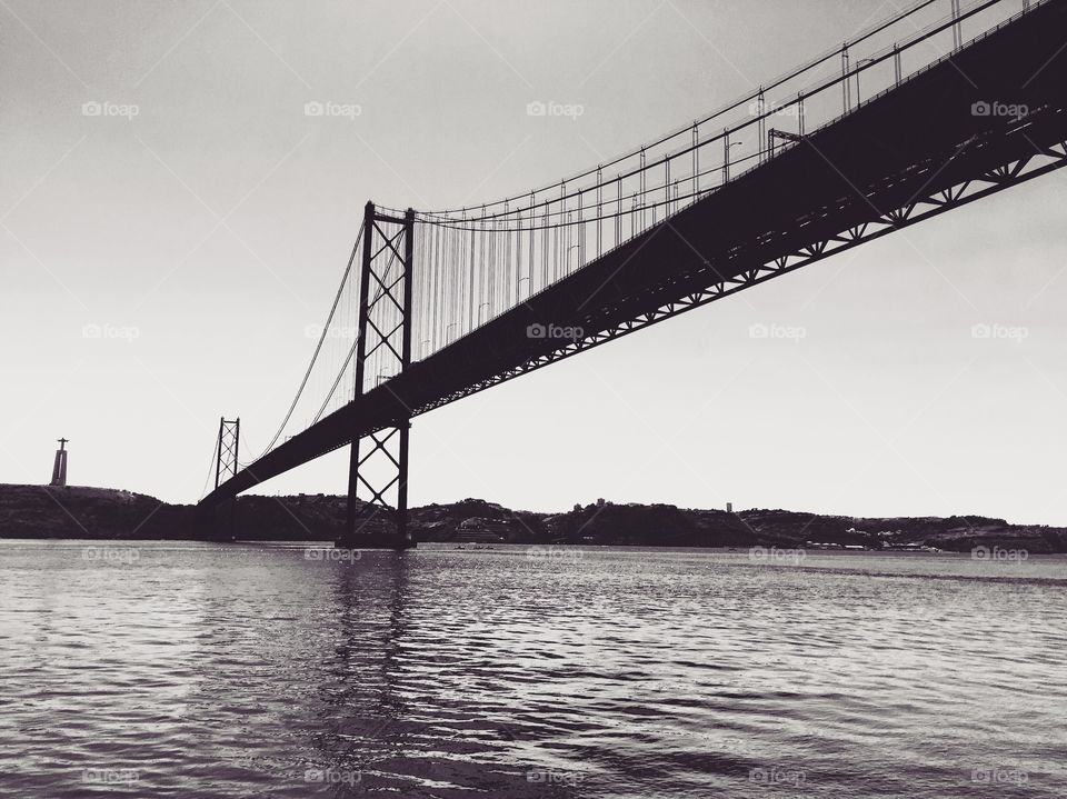 Bridge, Water, River, Suspension Bridge, No Person