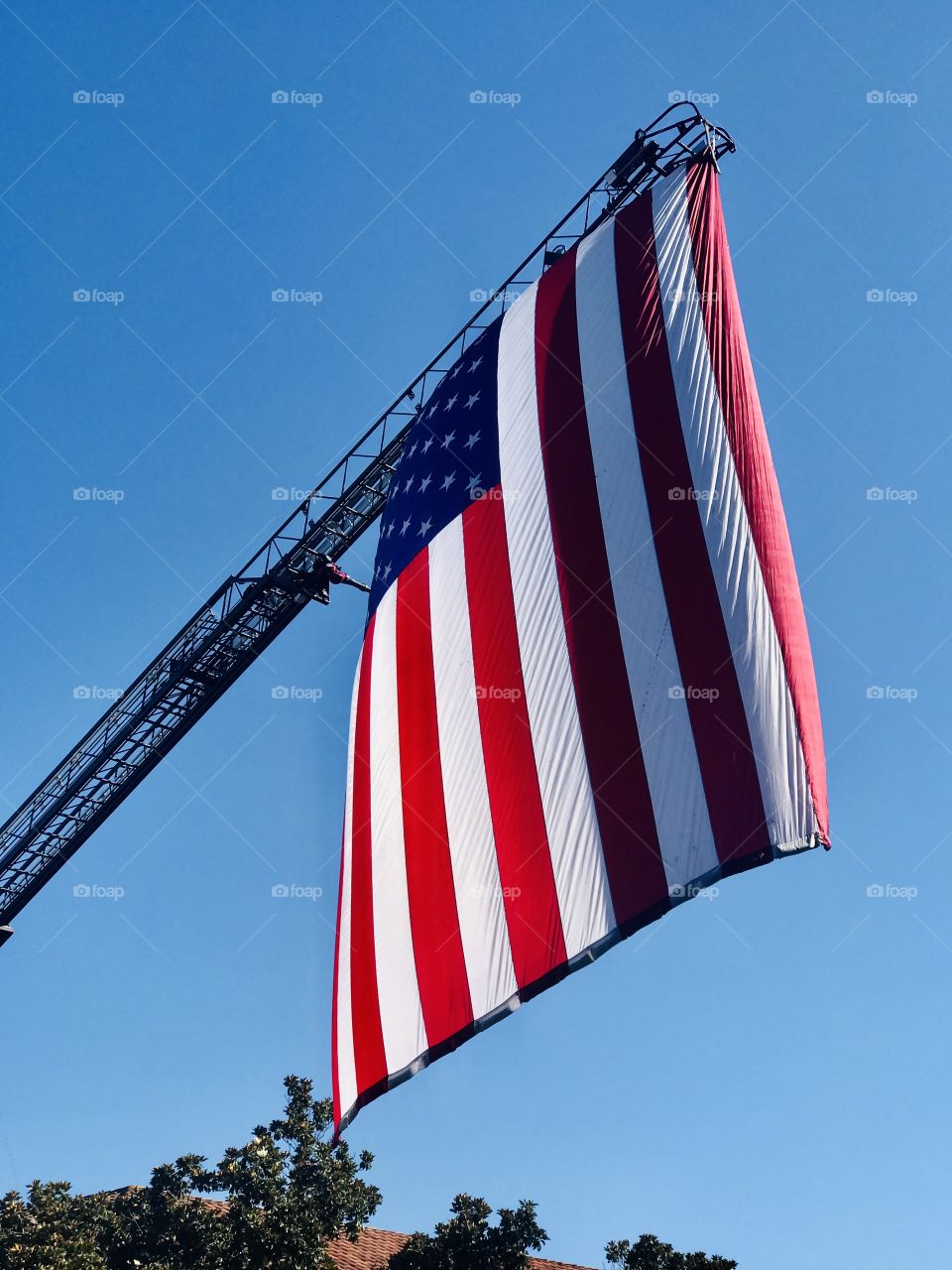 The Big American Flag for 4th Of July 