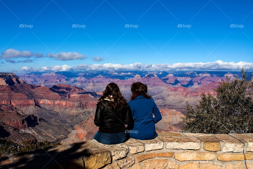 Two fitting at Grand Canyon 