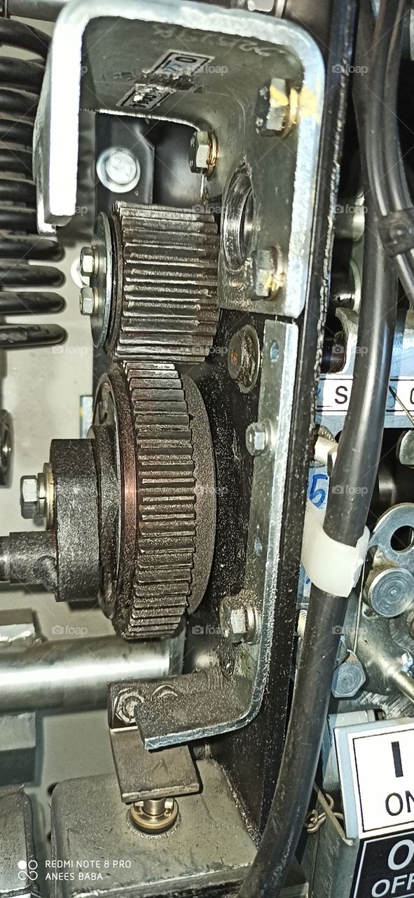 Mechanical Part of  11Kv  VCB  CG Make  Electric  Power Panel...