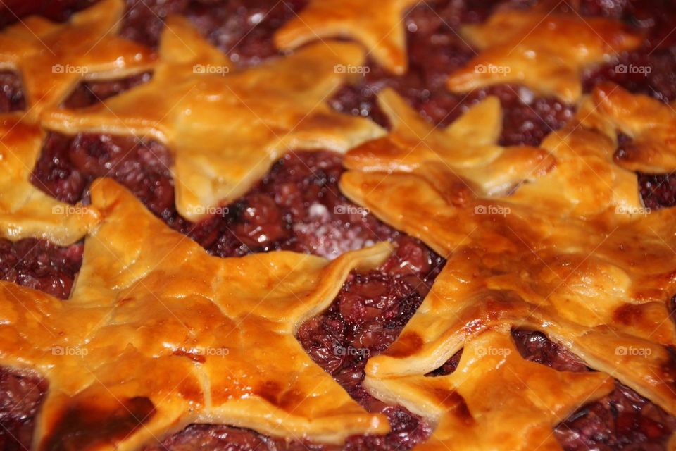 Cherry July 4th Pie