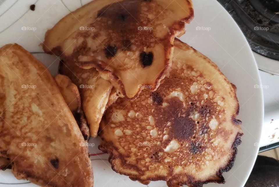 chocolate chip pancakes