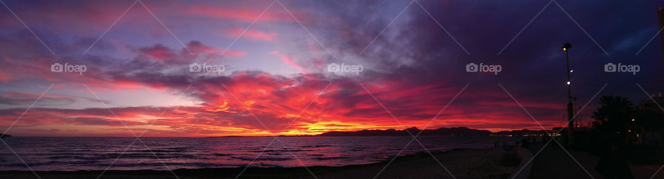 Spain sunset