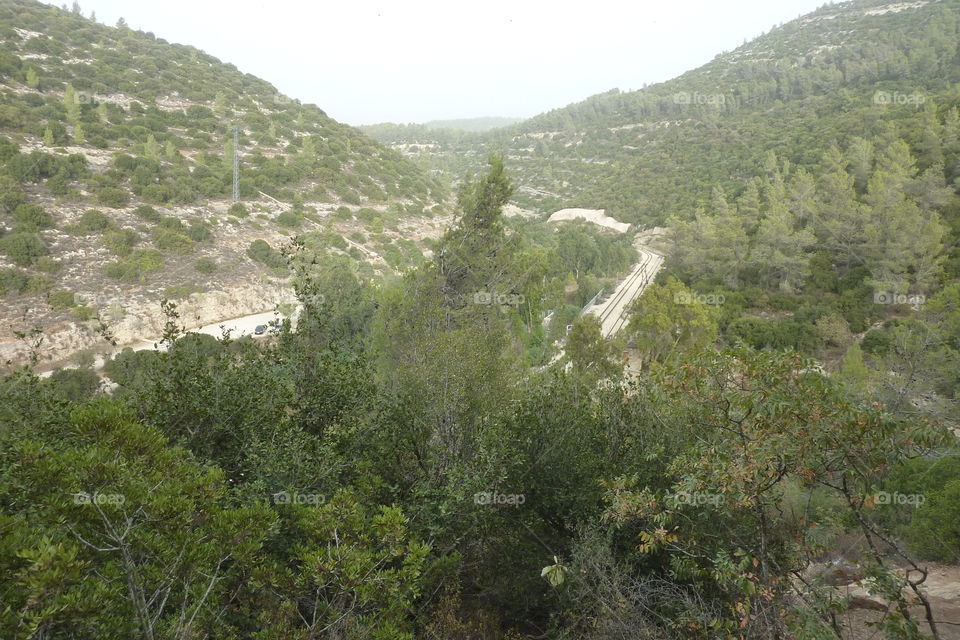 Judea Hills Near Jerusalem