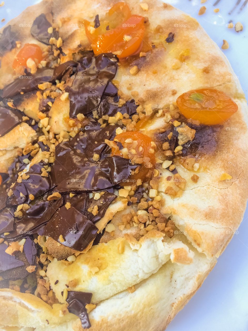 chocolate pizza