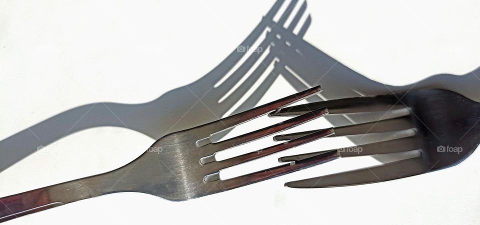 forks close up