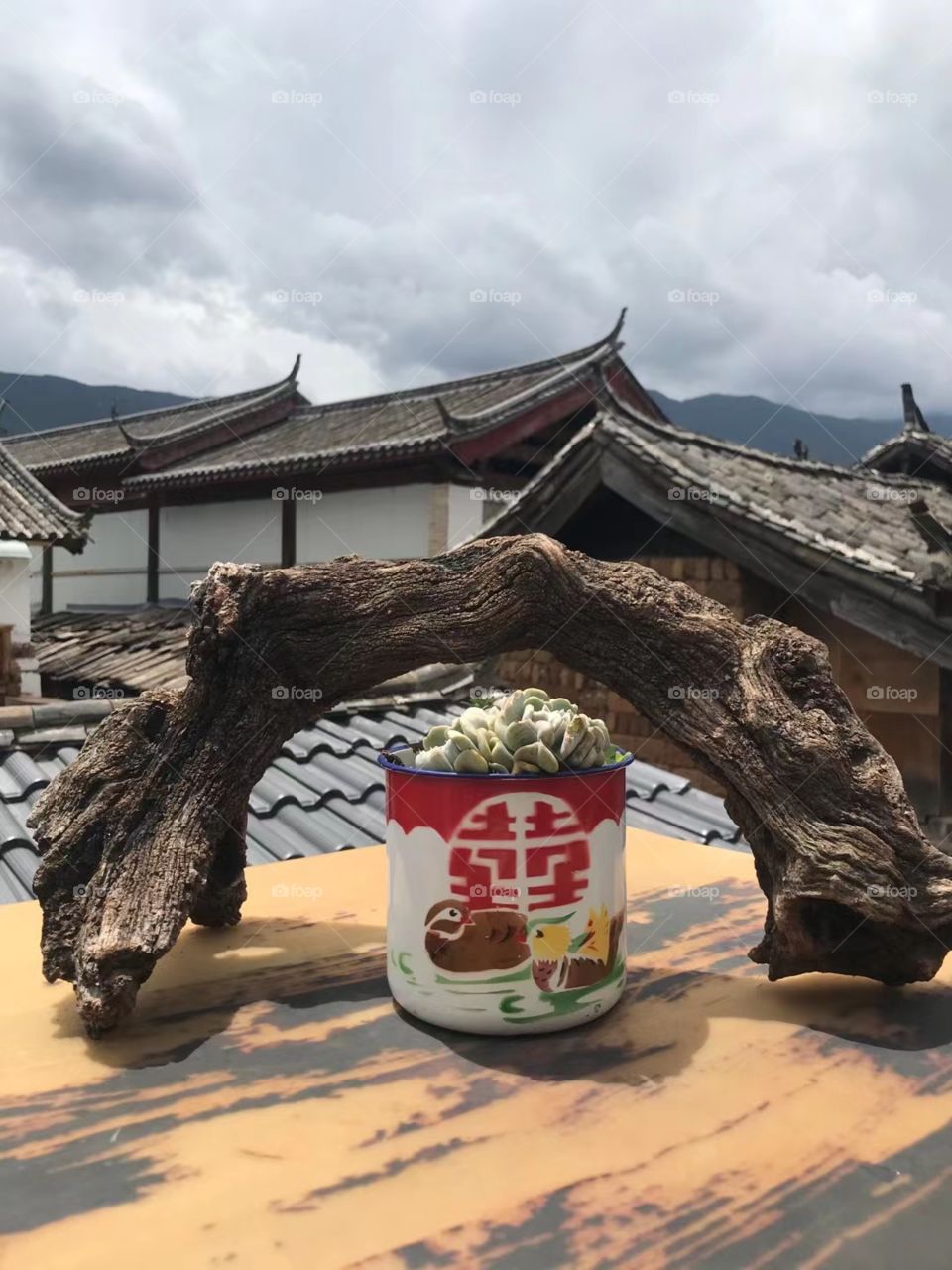 Landscape ancient architecture