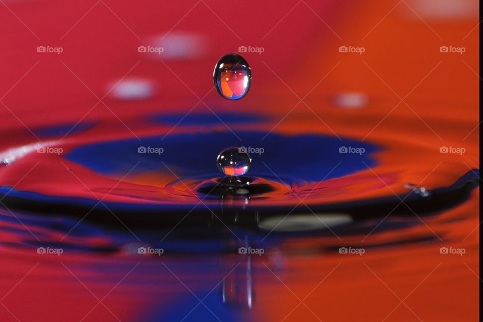 Unique water droplet