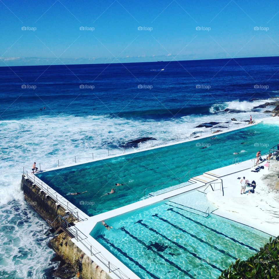 Icebergs pool