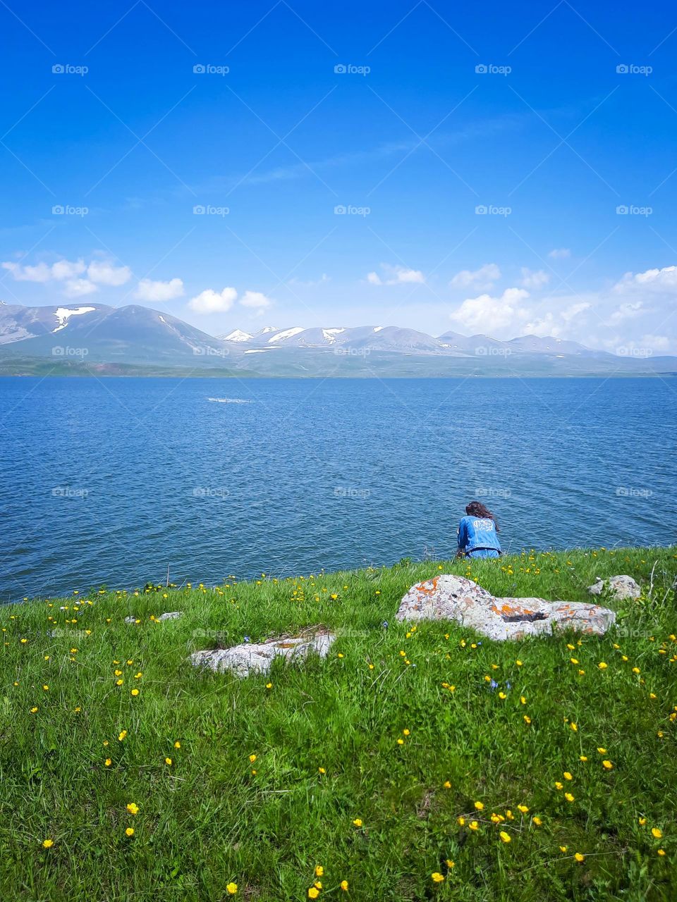 girl Near the lake