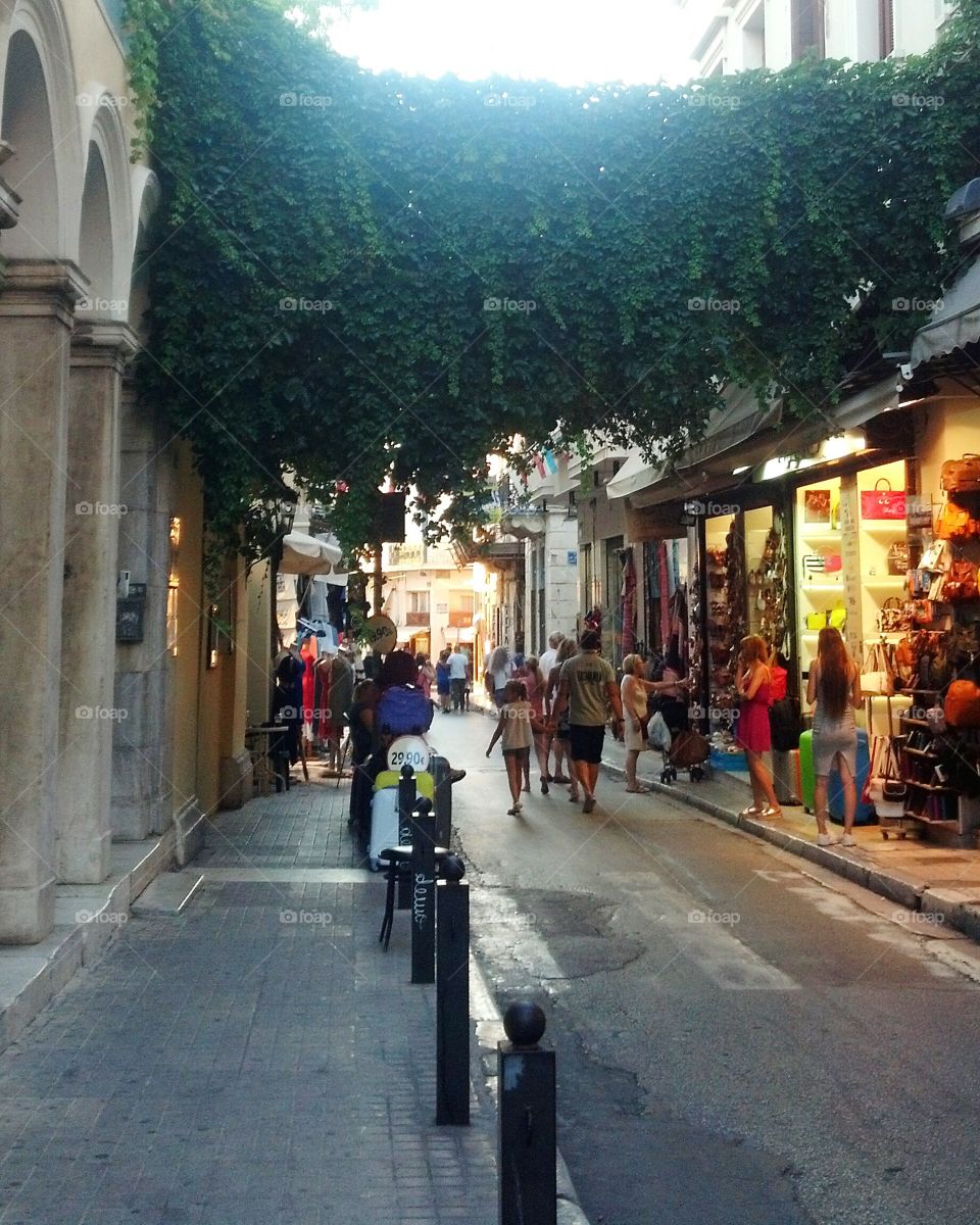 Street market, Athens, Greece.