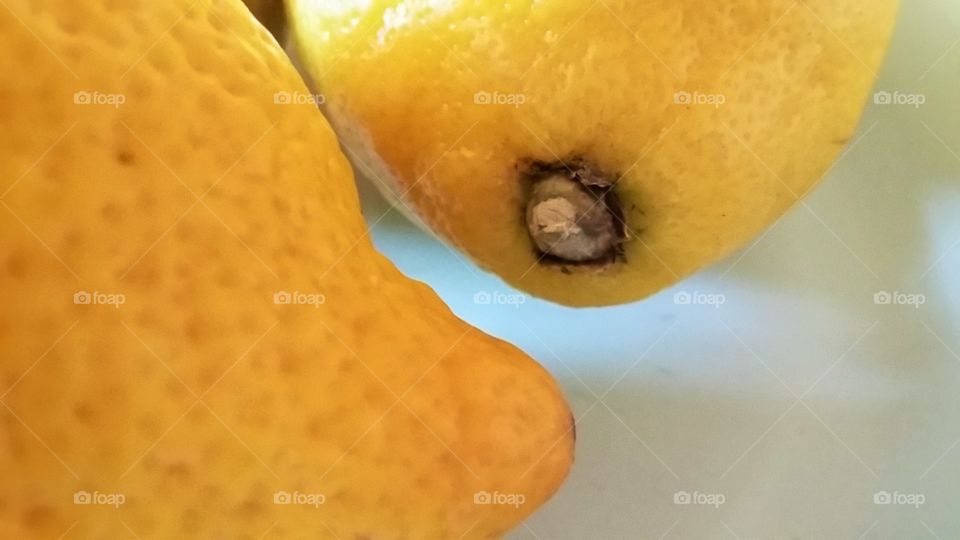 Close up of lemon