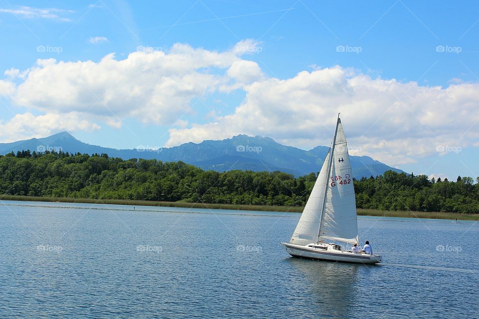 renting a boat and spending some time on the water with an amazing view is so relaxing.