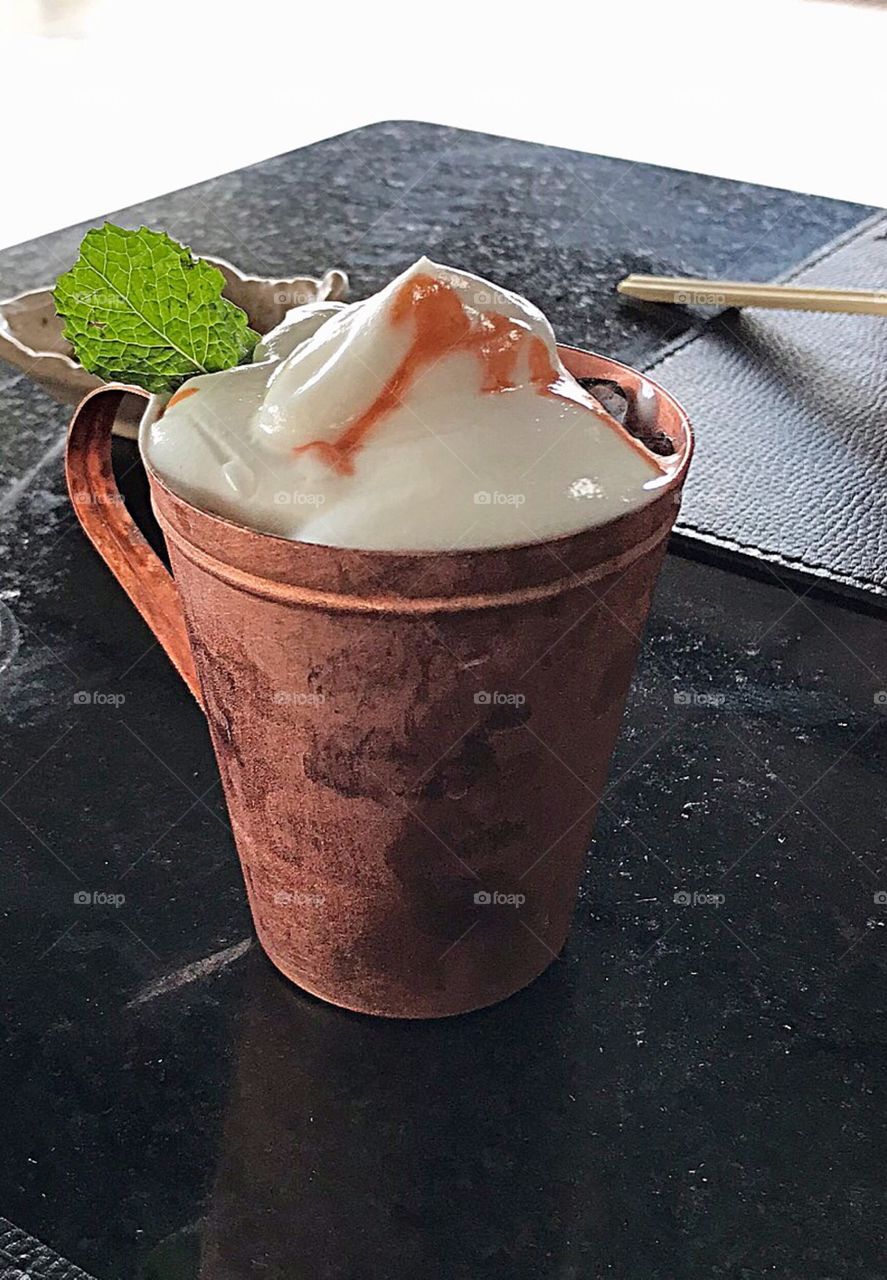 Japanese drink with ginger